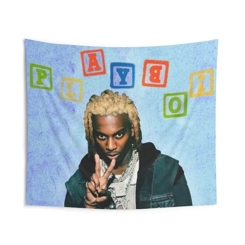 Playboi Carti Wall Tapestry Banner
